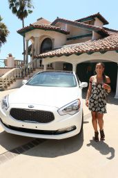 Christina Milian - Party at the Kia Motors Malibu Estate - July 2014