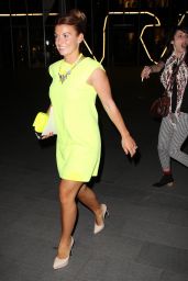 Coleen Rooney Night Out Style - Australasia Bar, June 2014