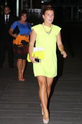 Coleen Rooney Night Out Style - Australasia Bar, June 2014