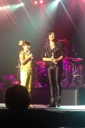Demi Lovato Performs at The Neon Lights Tour in Reno