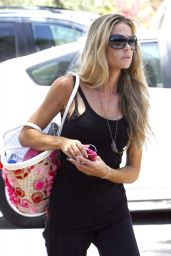 Denise Richards Street Style -Shopping in Beverly Hills - July 2014
