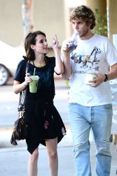 Emma Roberts Casual Style - Out in LA - June 2014