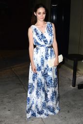 Emmy Rossum Night Out Style - at Craig