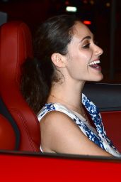 Emmy Rossum Night Out Style - at Craig