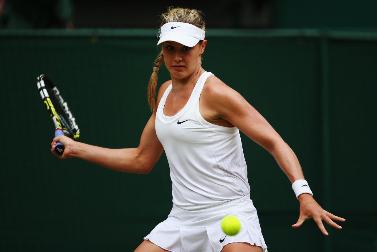 Eugenie Bouchard – Wimbledon Tennis Championships 2014 – 4th Round ...