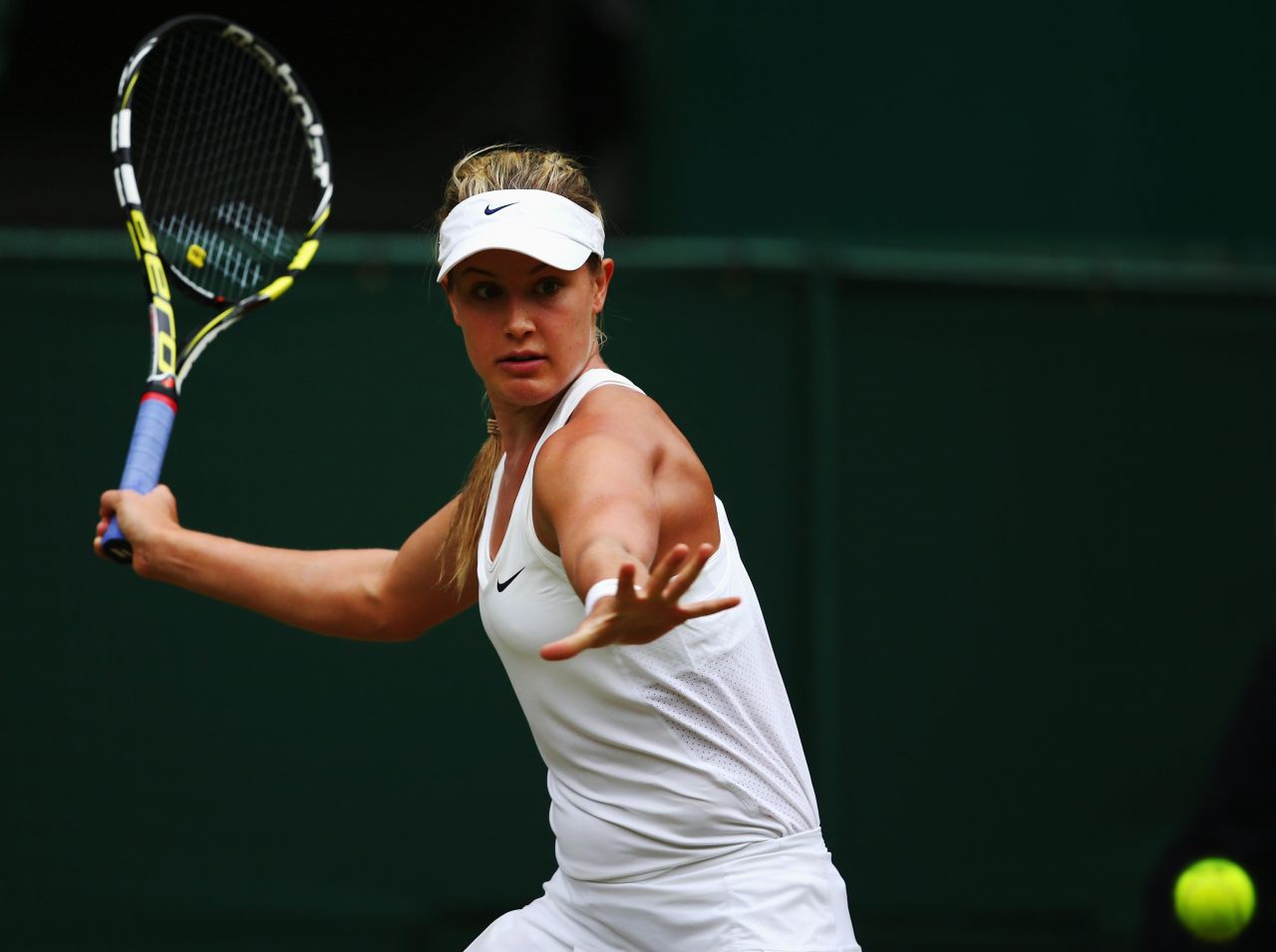 Eugenie Bouchard – Wimbledon Tennis Championships 2014 – 4th Round ...