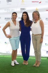 Eva Longoria at Global Gift Celebrity Golf Tournament in Marbella - July 2014