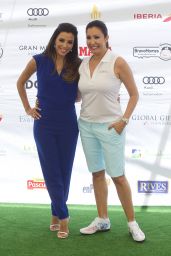 Eva Longoria at Global Gift Celebrity Golf Tournament in Marbella - July 2014