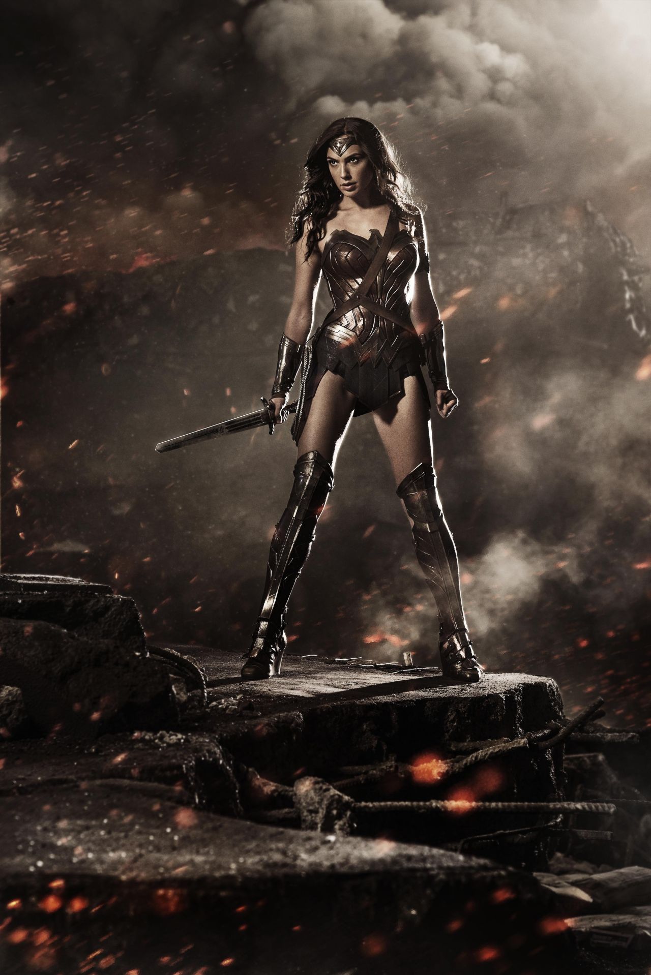 Gal Gadot - Wonder Woman Image Release at Comic-Con 2014 in San Diego