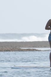 Gemma Atkinson in a Bikini at a Beach in Bali - June 2014