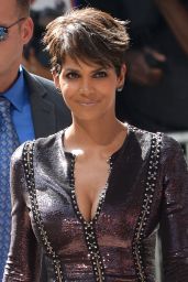 Halle Berry at The Late Show With David Letterman in New York City - July 2014