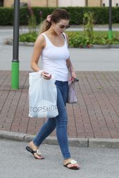 Helen Flanagan in Tight Jeans at Trafford Centre - July 2014