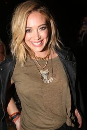 Hilary Duff Night out Style - Chasing The Sun Single Release Celebration in NYC
