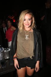 Hilary Duff Night out Style - Chasing The Sun Single Release Celebration in NYC