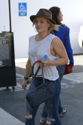 Hilary Duff Shopping at Chanel in Beverly Hills - July 2014