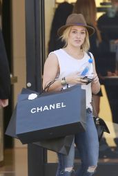 Hilary Duff Shopping at Chanel in Beverly Hills - July 2014