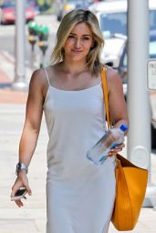 Hilary Duff Street Style - Out and About in Beverly Hills - June 2014