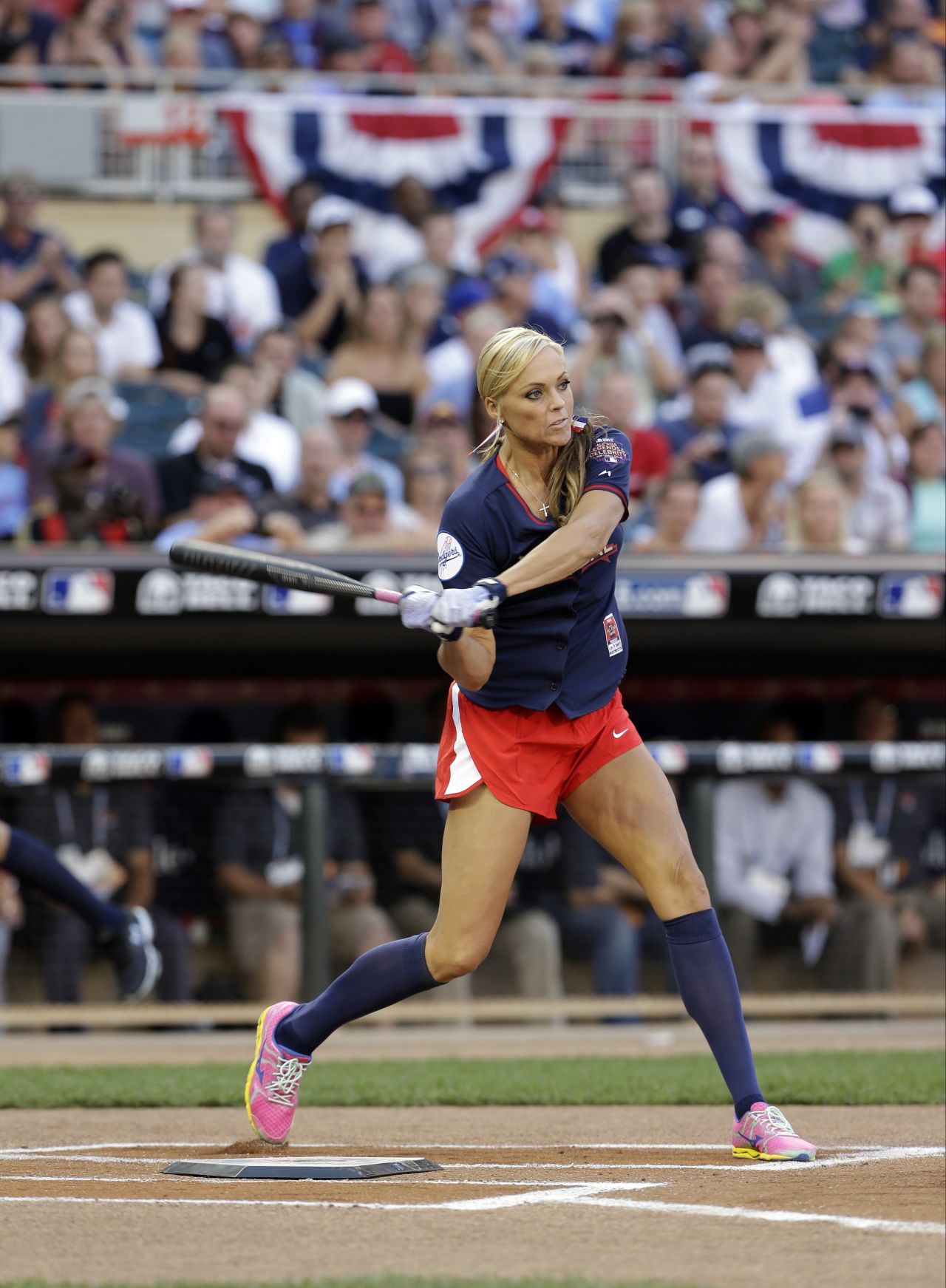 Jennie Finch - MLB All-Star Legends & Celebrity Softball Game - July 2014