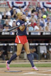 Jennie Finch - MLB All-Star Legends & Celebrity Softball Game - July 2014
