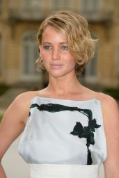 Jennifer Lawrence – Christian Dior Fashion Show During Paris Fashion Week – June 2014