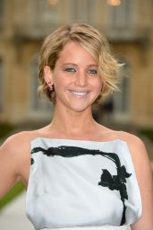 Jennifer Lawrence – Christian Dior Fashion Show During Paris Fashion Week – June 2014