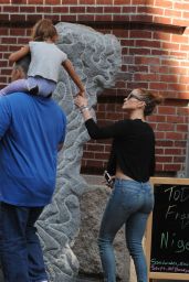 Jennifer Lopez Booty in Jeans - Out in New york City - June 2014