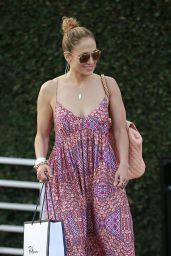 Jennifer Lopez & Leah Remini - Shopping at Fred Segal in Los Angeles - July 2014