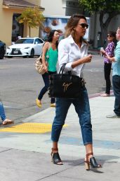 Jessica Alba Street Style 2014 - Out in Santa Monica