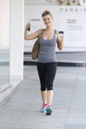 Joanna Krupa in Leggings - After a Workout in Beverly Hills - July 2014