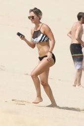 Kaley Cuoco Bikini Candids - Beach in Cabo - July 2014