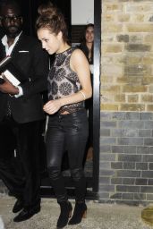 Kara Tointon Night Out Style - at the Chiltern Firehouse in London - July 2014