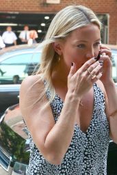 Kate Hudson Hot in Mini Dress - Out in New York City - July 2014