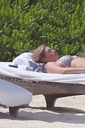 Kate Upton Bikini Candids - Beach in Mexico, July 2014