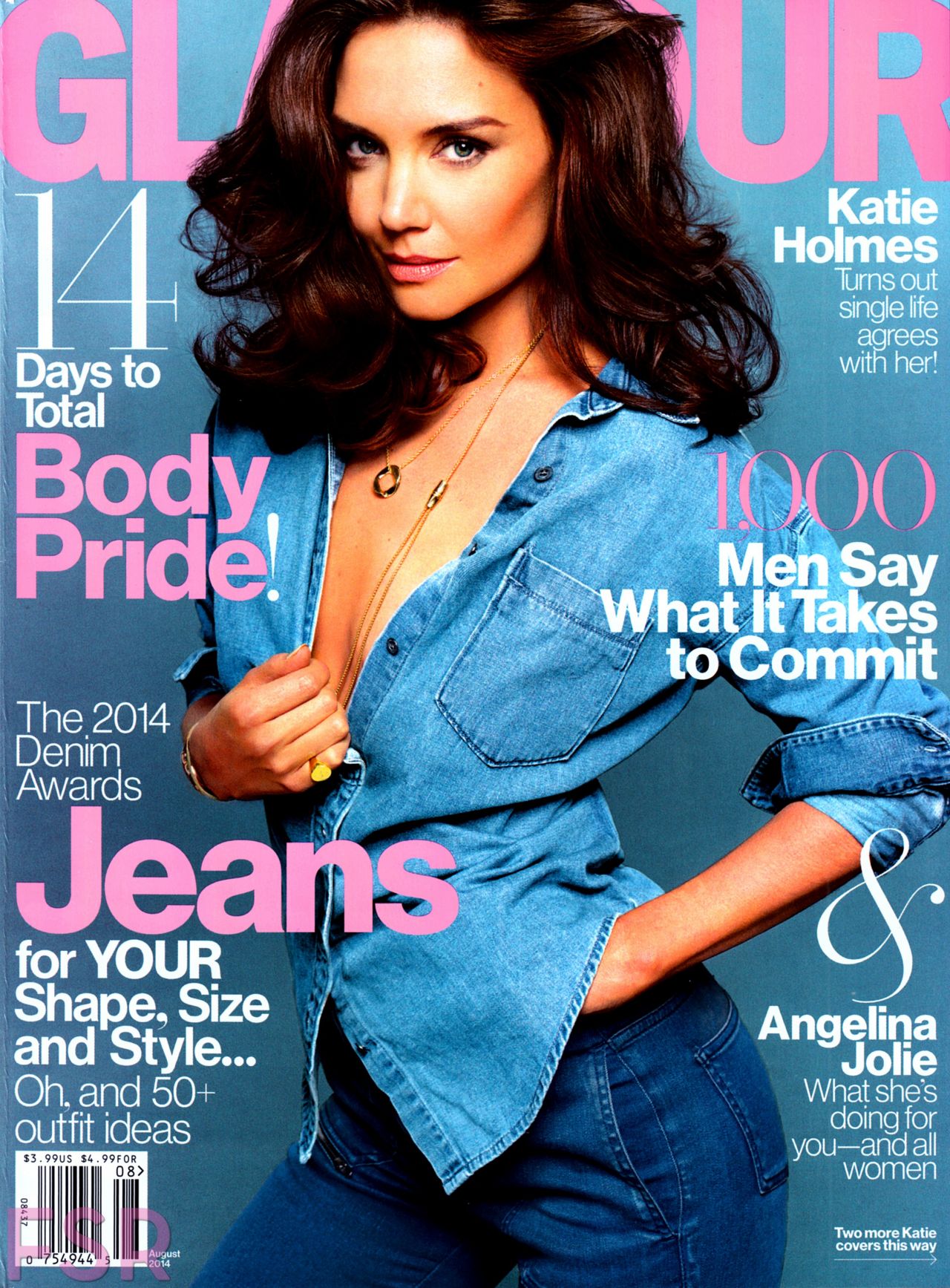Katie Holmes - Glamour Magazine August 2014 Issue • CelebMafia