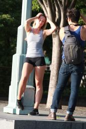 Katrina Bowden on a Photoshoot - July 2014