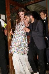 Keira Knightley Night Out Style - Groucho Club in London - July 2014