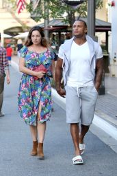 Kelly Brook and Her Boyfriend - Out in Los Angeles - June 2014