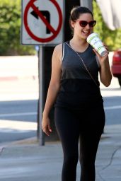 Kelly Brook in Tights at a Gym in West Hollywood - July 2014