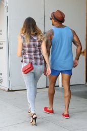 Kelly Brook With Her Boyfriend - Shopping in LA - July 2014