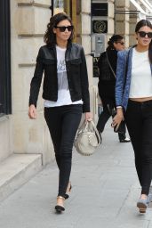 Kendall Jenner Shopping in Paris - July 2014