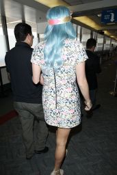 Kesha at LAX Airport in Los Angeles - July 2014