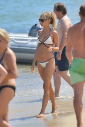 Kimberley Garner Hot Bikini Candids in Saint-Tropez - July 2014