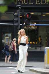 Kimberley Garner - Out in in Mayfair in London - July 2014