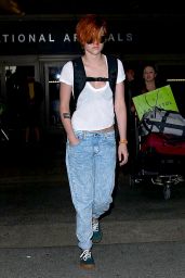 Kristen Stewart at LAX Airport - July 2014