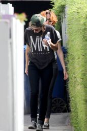 Kristen Stewart - Out in LA With a Friend - July 2014