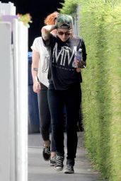 Kristen Stewart - Out in LA With a Friend - July 2014
