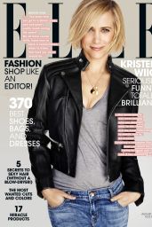 Kristen Wiig - Elle Magazine - August 2014