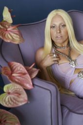 Lady Gaga - Photoshoot for VersaceFull 2014