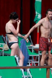 Lana Del Rey Bikini Candids - on Vacation in Italy - July 2014
