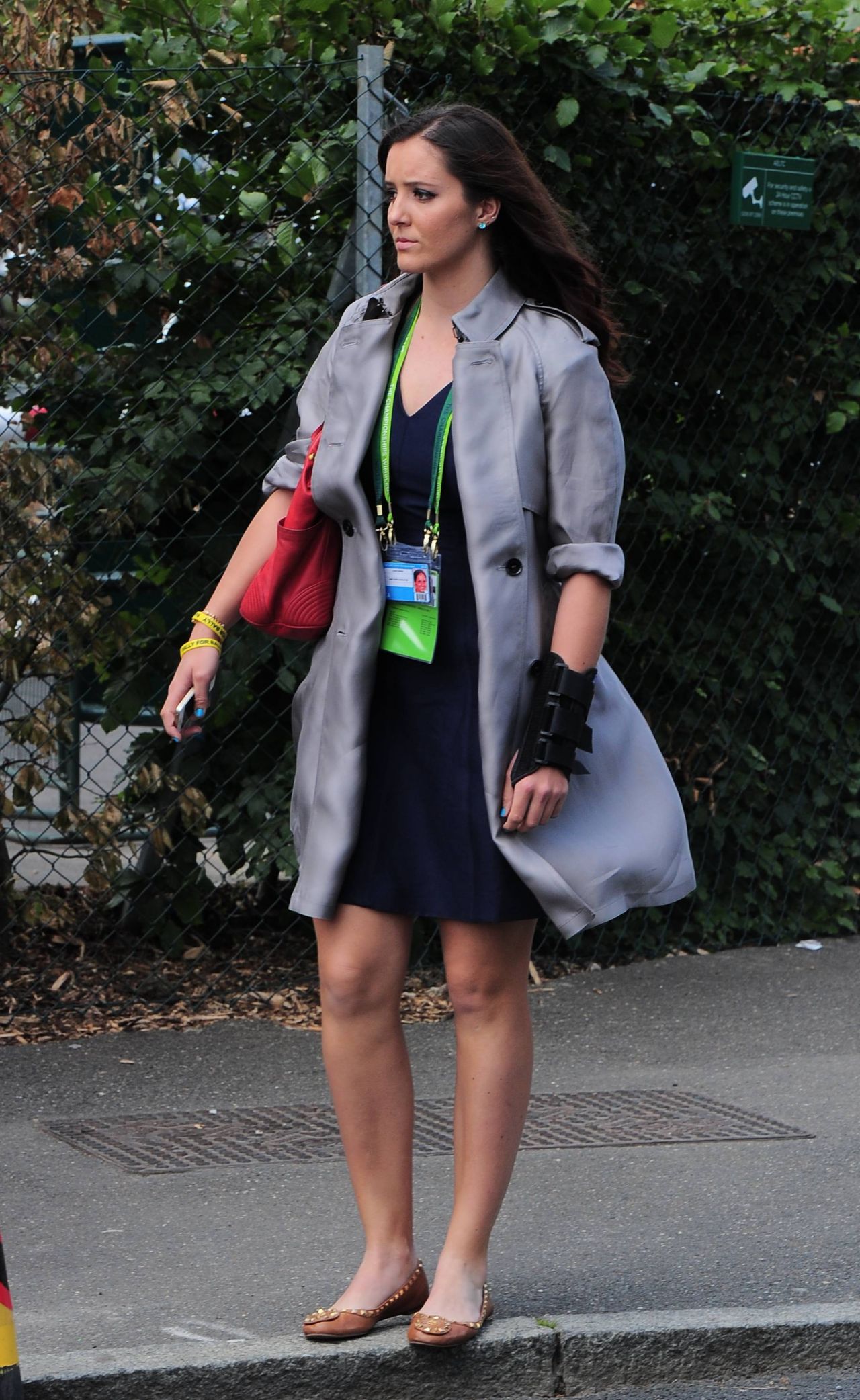 Laura Robson Arriving at Wimbledon in London - June 2014 • CelebMafia